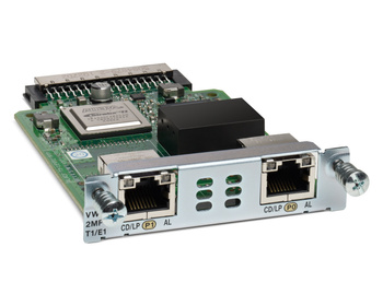 VWIC3-2MFT-T1/E1 - 2-Port 3rdGen Multiflex Trunk Voice/WAN Int. Card -T1/E1