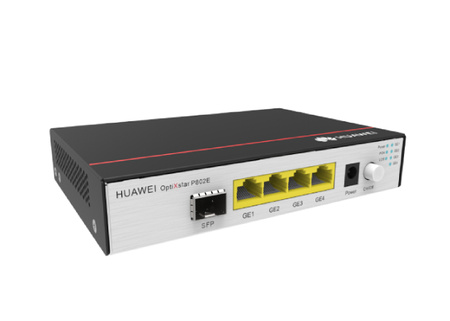 P802E - 4x 1GE RJ45, 1x 10G XGS-PON SC/UPC SFP, Huawei OptiXstar P802E Terminal ONU