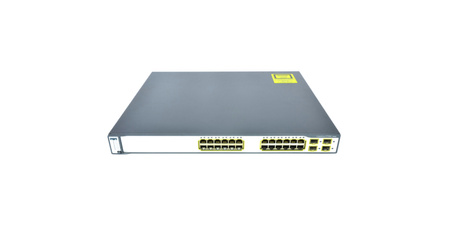 WS-C3750G-24TS-E1U Switch Cisco Catalyst 3750G SFP