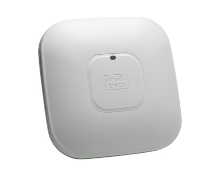 AIR-SAP2602I-E-K9 - 802.11n, Autonomiczny, w/CleanAir; MIMO 3x4:3SS, Wewnętrzne Anteny, Cisco 2602I Access Point