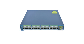 WS-C2960-48PST-L - 48x FE 10/100 RJ45, PoE 370W 802.3af, uplink 2x 1GE RJ45, 2x 1G SFP, opr. LAN Base, Warstwa L2, 1U, Cisco Catalyst 2960 Switch