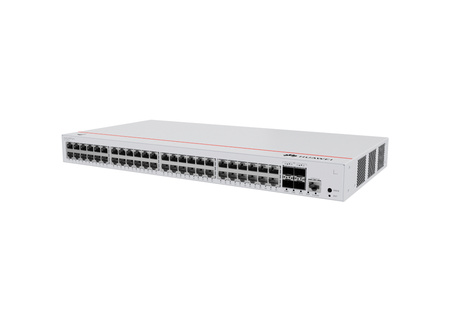 S310-48P4S - 48x 1GE RJ45, uplink 4x 10G SFP+, PoE+ 380W 802.3at, zasilacz AC, Huawei eKitEngine S310 Switch