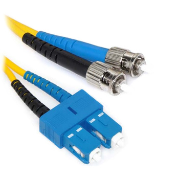 STSC-SM-5M - Jednomodowy dupleksowy patchcord światłowodowy ST-SC o długości 5m