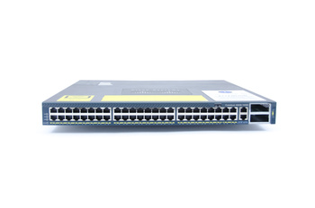 WS-C4948-10GE-S - 48x 1GE RJ45, uplink 2x 10G X2, 1x Zasilacz AC, IP Base, L3, Cisco Catalyst 4948 Switch