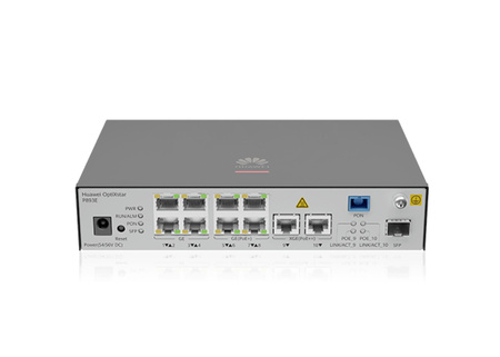 P893E - 1x 10G XGS-PON Pro SC/APC, 1x 10G XGS-PON Pro SFP, 4x 1GE RJ45,4x 1GE(POE+) RJ45, 2x 10GE XGE(POE++) RJ45, Huawei OptiXstar P893E Terminal ONU