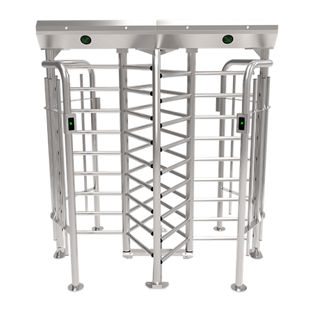 FHT-FHT2300D - wysoka bramka obrotowa ZKTeco Podwójna wysoka bramka obrotowa, ze stali nierdzewnej SUS304.