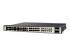 WS-C3750E-48PD-S - 48x 1GE RJ45, PoE 420W 802.3af, uplink 2x 10G X2, IP Base, Stack, L3, Cisco Catalyst 3750E Switch