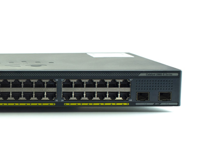 WS-C2960X-48TD-L - 48x 1GE RJ45, uplink 2x 10G SFP+, LAN Base, L2, Cisco Catalyst 2960-X Switch