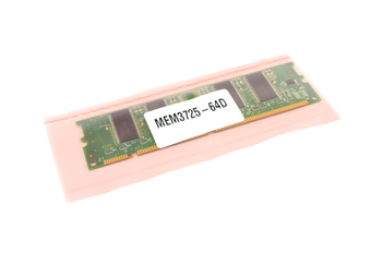 64MB DIMM DRAM Memory factory default for the Cisco 3725