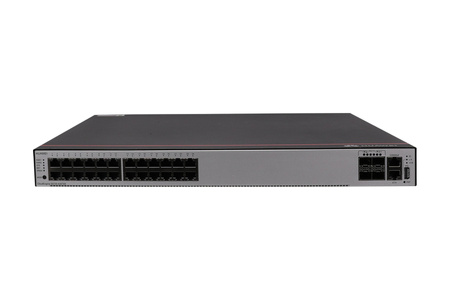 S5735-S24T4X -  (24x10/100/1000BASE-T ports, 4x10GE SFP+ ports, without power module) ,Huawei CloudEngine S5700 Switch