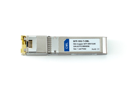 SFP-10G-T-CML - Moduł 10G RJ45, transmisja do 30m, CML nowy замінник Transceiver