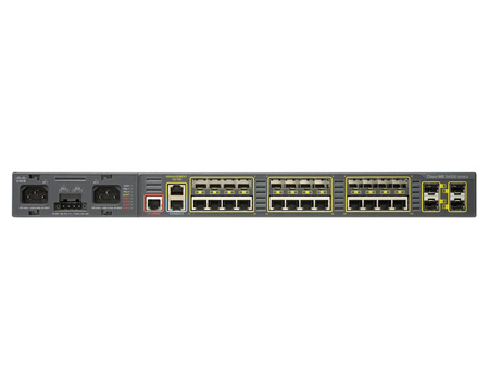 ME-3400EG-12CS-M - 12CS-M 12 dual-purpose (10/100/1000 [SFP]) porty, 4x SFP lacza nadrzedne i 2 gniazda na wymienny modulowy zasilacz i zespol wentylatora, Cisco ME-3400EG Switch