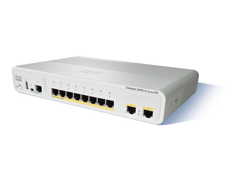 WS-C2960CPD-8PT-L Switch Cisco Catalyst 2960C PoE
