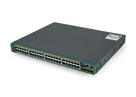 WS-C2960S-48FPS-L - 48x 1GE RJ45, PoE+ 740W 802.3at, uplink 4x 1G SFP, LAN Base, L2, Stack, Cisco Catalyst 2960-S Switch
