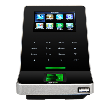 F22 - Czytnik Kart RFID, PIN, Biometria - Wewnętrzny,Wskaźnik LED, Sygnał dzwiękowy, Wiegand - nie wymaga kontrolera - KD RCP ZKTeco