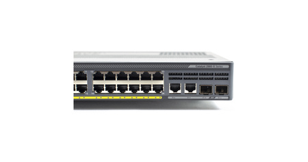 WS-C2960X-24PSQ-L - 24x 1GE, 2x 1GE SFP, 2x 1GE RJ45, LAN Base, PoE+ 110W, Pasywne chłodzenie, Cisco Catalyst 2960X Комутатор