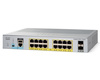 WS-C2960L-16PS-LL - 16 port GigE з PoE, 2 x 1G SFP, LAN Lite, Fanless, Cisco Catalyst 2960L Комутатор