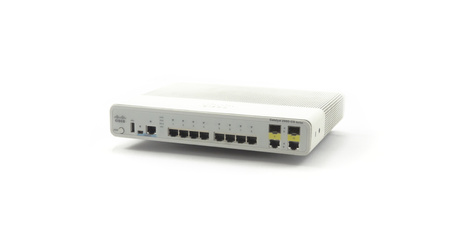 WS-C2960CG-8TC-L - 8x 1GE RJ45, 2x 1G Combo RJ45/SFP, LAN Base, Catalyst 2960C Комутатор