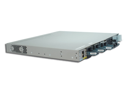 WS-C3850-48P-S - 48x 1GE RJ45, PoE+ 435W 802.3at, IP Base, L3, Stack, MACsec, Cisco Catalyst 3850 Switch