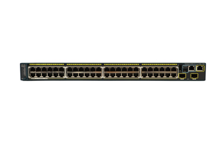 WS-C2960S-48FPD-L - 48x 1GE RJ45, 2x 10G SFP+, LAN Base, PoE+ 740W, Catalyst 2960S Комутатор