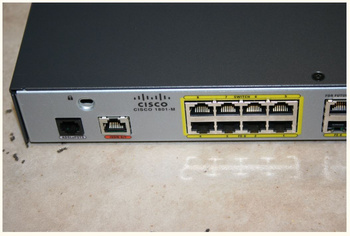 Router Cisco 1801 Security Router with Annex M