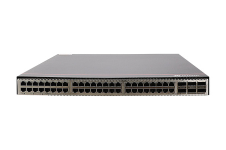 Комутатор CloudEngine CE6881-48T6CQ комутатор (48x 10GE RJ45, 6x 100GE QSFP28, without fan та power modules)