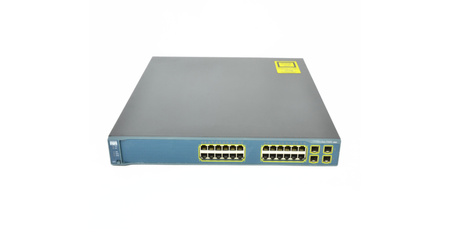 WS-C3560G-24TS-E - 24x 1GE RJ45, uplink 4x 1G SFP, opr. IP Services, Warstwa L3, PIM, Cisco Catalyst 3560G Switch
