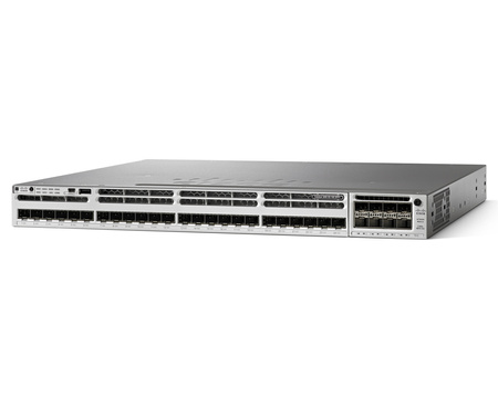 WS-C3850-32XS-E - 32x 10G SFP+, IP Services, 1x Zasilacz 715W AC, L3, wbudowany Stack 480Gbps, StackPower, Cisco Catalyst 3850 Switch