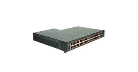 EX2052R-P - 48x 1GE RJ45, uplink 4x 10G SFP+, PoE+ 400W 802.3at, Warstwa 3, Cambium EX2000 Switch