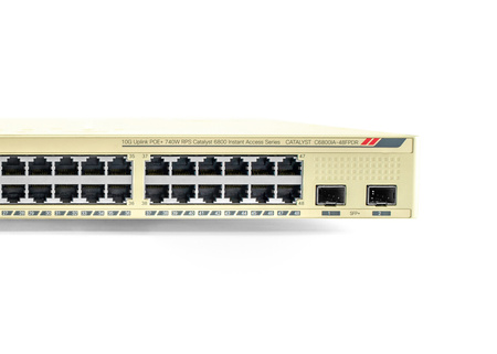 C6800IA-48FPDR - 48x 1GE RJ45, PoE+ 740W 802.3at, uplink 2x 10G SFP+, 216 Gbps, Stack, IP Lite, Redundantne zasilanie, L3, Cisco Catalyst 6800 Switch