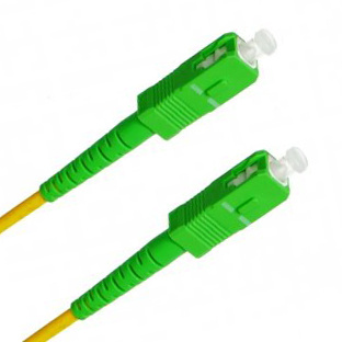 SCAPC-SCAPC-SM-50CM SX - Jednomodowy simpleksowy patchcord światłowodowy SCAPC-SCAPC o długości 50cm