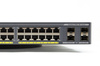 WS-C2960XR-24PS-I - 24x 1GE RJ45, PoE+ 370W 802.3at, uplink 4x 1G SFP, opr. IP Lite, L3, Cisco Catalyst 2960-XR Switch