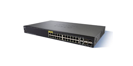 SG350-28MP-K9-EU - 28-port Gigabit POE 382W Managed, Cisco SMB Switch