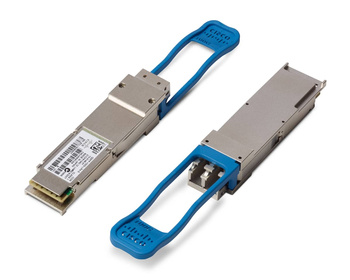 QSFP-100G-LR4-S - Moduł QSFP 100G, Jednomodowy, LR4, LC duplex, 10km, DDM, Cisco Używany Transceiver