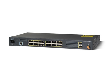 ME-3400-24TS-D - 24 10/100 + 2 SFP, DC PS Cisco ME 3400 Switch