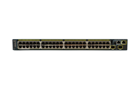 WS-C2960S-48LPS-L - 48x 1G RJ45, uplink 4x 1G SFP, ПО LAN Base, PoE+ 370W 802.3at, Покоління L2, Cisco Catalyst 2960-S Комутатор