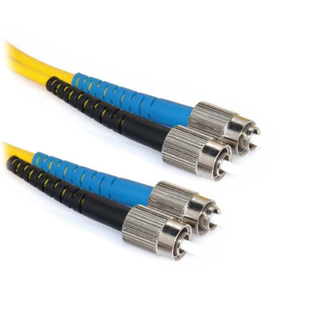 FCFC-SM-10M - Jednomodowy dupleksowy patchcord światłowodowy FC-FC o długości 10m OS2 9/125 µm