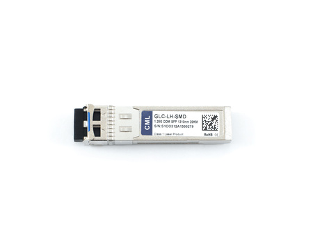 GLC-LH-SMD-CML - Moduł 1G LR SFP, SMF, 1310nm, LC Duplex, 20km, DDM, CML Transceiver