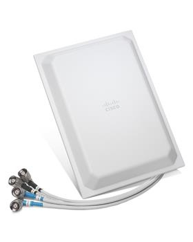 Antena Cisco AIR-ANT2451V-R 2,4 GHz 3 dBi; 5 GHz3,5 dBi Omnidirectional, Złącze RP-TNC, Biała