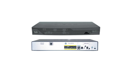 C897VAB-K9 - VDSL2/ADSL2+ over POTs, ISDN, 9x 1GE RJ45, 1x 1GE Combo SFP/RJ45, Licencja security, Cisco 897 Router