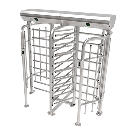 FHT-FHT2300D-316 - wysoka bramka obrotowa ZKTeco Podwójna wysoka bramka obrotowa zewnętrzna, z wysokiej jakości stali nierdzewnej SUS316.
