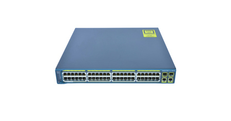 WS-C2960-48PST-L - 48 10/100 PoE + 2 1000BT +2 SFP LAN Base Image, Cisco Catalyst 2960 Комутатор