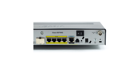 C887VAG+7-K9 - Cisco 887 VDSL2/ADSL2+ over POTS, 3.7G HSPA+ R7 w/ SMS/GPS, Cisco 887VAG Router