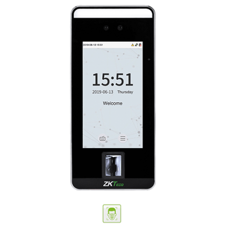 V5L FP & RFID - Terminal Kart RFID i Biometrii - Wewnętrzny, Wodoodporny IP65, Wskaźnik LED, Sygnał dzwiękowy, Wiegand - nie wymaga kontrolera - KD RCP ZKTeco