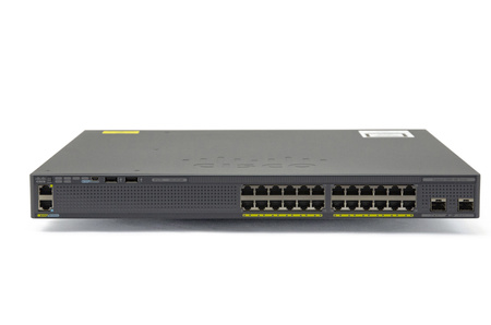WS-C2960XR-24TD-I -  24x 1GE RJ45, uplink 2x 10G SFP, IP Lite, L3, Stack, Cisco Catalyst 2960-XR Switch
