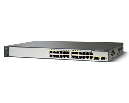 WS-C3750V2-24TS-S Switch Cisco Catalyst 3750V2