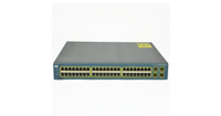 WS-C3560-48TS-S - 48 10/100 + 4 SFP, IP Base, Cisco Catalyst 3560 Switch