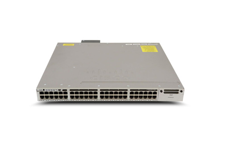 WS-C3850-48U-S - 48x 1GE, UPOE 800W, Zasilacz 1100W, IP Base, MACsec-128, L3, Stack, Cisco Catalyst 3850 Switch
