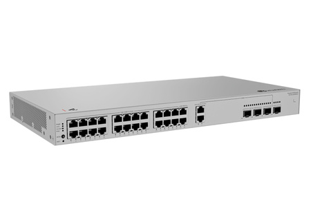 S310S-26PN4JX - 22x 1GE RJ45 PoE+, 2x 2.5GE RJ45/SFP, 2x 10GE SFP+, zasilacz AC, Huawei eKitEngine S310S Switch