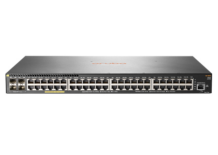 JL357A - 48x 1GE RJ45, PoE+ 370W 802.3at, uplink 4x 10G SFP+, HPE Aruba 2540 Switch